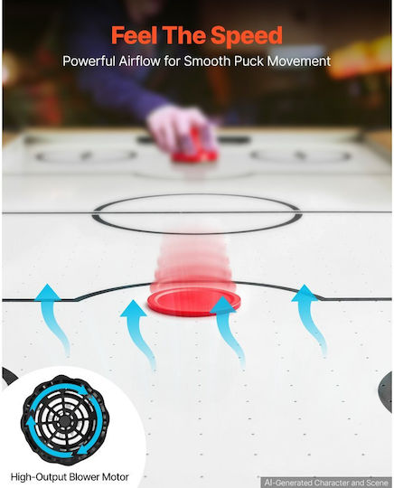 Vevor Air Hockey Holz