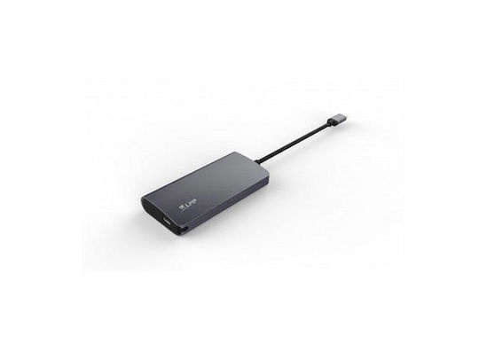 LMP USB USB-C Dockingstation für Laptop mit HDMI 4K PowerDelivery Gray