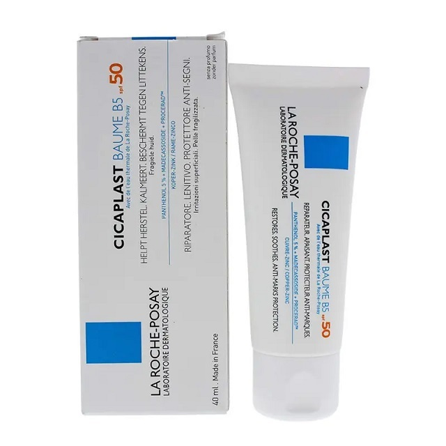 La Roche Posay Cicaplast Baume B5 Αναπλαστικό Balm Προσώπου Ημέρας με SPF50, Πανθενόλη & Centella Asiatica 40ml