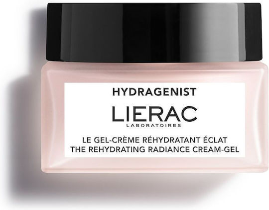 Lierac Hydragenist Пълнител Крем За Лице За Хидратация И Против Стареене С Хиалуронова Киселина И Пробиотици 50ml