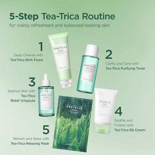 Skin1004 Madagascar Centella Tea-trica B5 Cream Face with Centella Asiatica 75ml