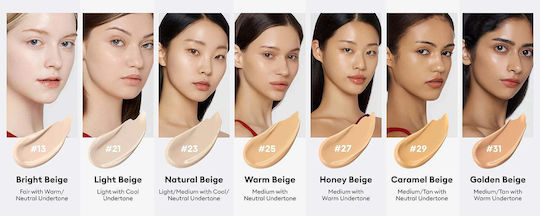 Missha Perfect Cover BB PA+++ 23 Natural Beige Face Day Cream with SPF42 for Moisturizing, Blemishes and Brightening with Hyaluronic Acid and Collagen 50ml