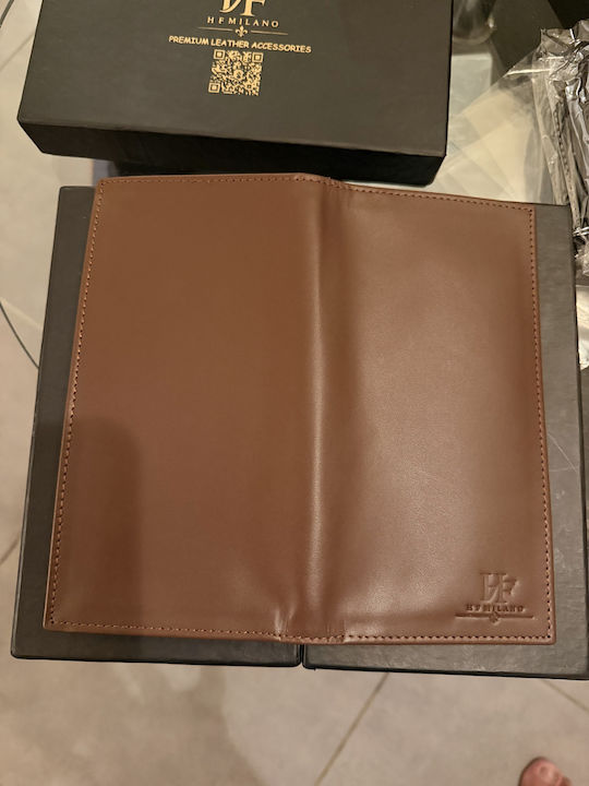 Leder Herrenbrieftasche Braun