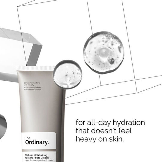 The Ordinary Hydration Factors & Beta Glucan Light Ενυδατική Κρέμα Προσώπου Ημέρας 30ml