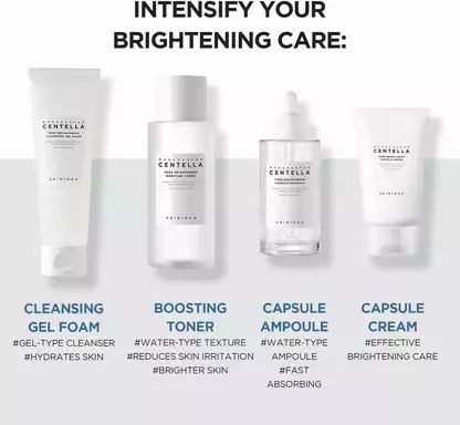 Skin1004 Madagascar Centella Tone Brightening Light 24h Cream Face Night with Centella Asiatica 75ml