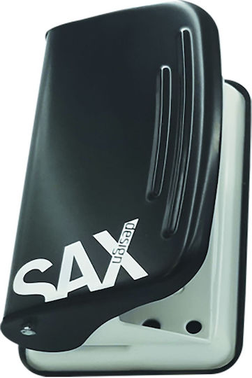 Locher Sax 10 Blätter 9,5x6cm Sax 218 Schwarz