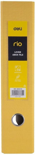 Deli Rio Arc Ring Binder A4/76mm Yellow