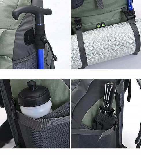 vidaXL Rucsac de Evacuare + Set de Echipament pentru Cort Readypack X2 Sac de Dormit pentru Alimente Readypack X2 Negru
