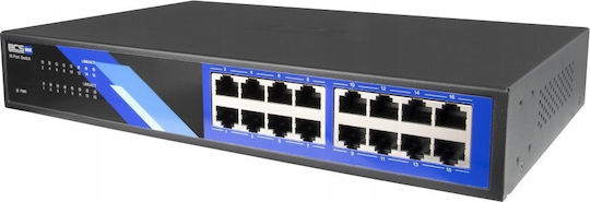 BCS BCS-B-S16G L2 Schalter mit 16 Gigabit (1Gbps) Ethernet-Ports