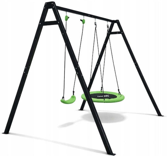 Lean Toys Люлка Гнездо Двойна 260x173см Черна