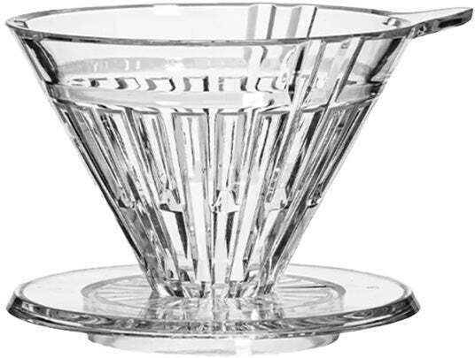 Timemore Dripper Crystal Eye Turbo Pctg 01 Transparent Black