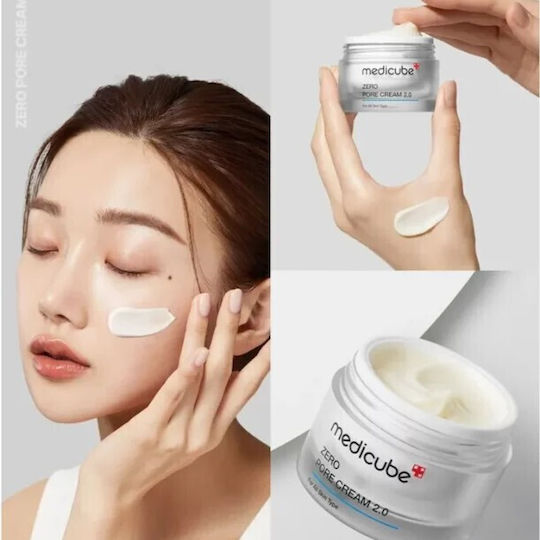 Medicube Zero Pore Face Cream for Blemishes with Hyaluronic Acid & Centella Asiatica 50ml