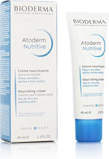 Bioderma Atoderm Nutritive Крем За Лице Дневен Крем с Пребиотици 40мл