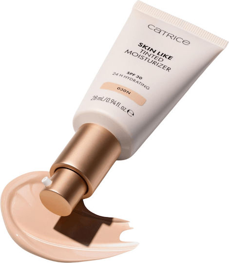 Catrice Cosmetics Skin Like 030N 24h Moisturizing Tinted Face Day Cream with SPF30 28ml