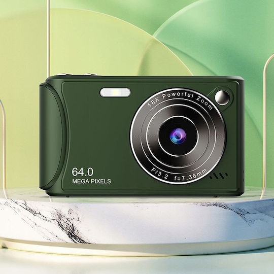 Xrec Q18 Aparat Foto Compact 64MP Zoom Optic 18x Verde