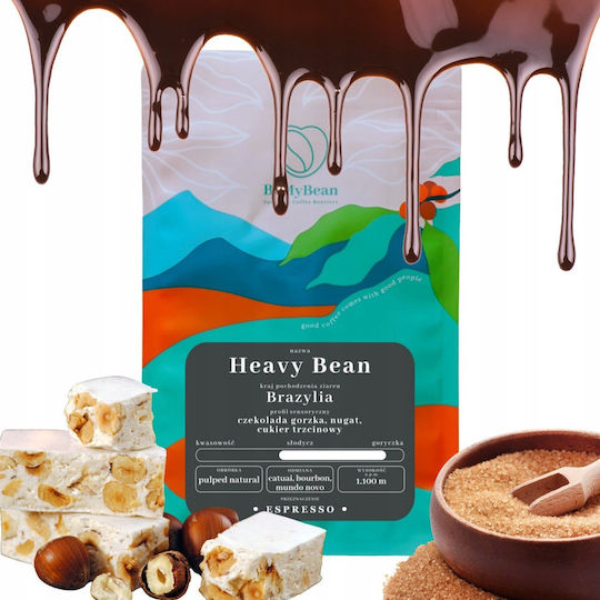 BeMyBean Καφές Espresso Arabica Brazil Heavy Bean σε Κόκκους 1kg