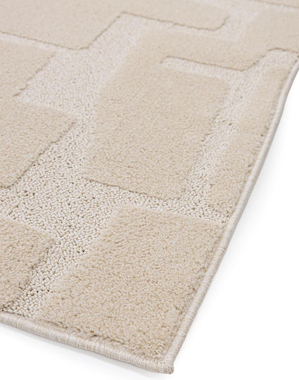Royal Carpet Jazz 200x290см Бял Килим за Дневна