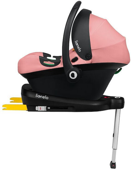 Lionelo Astrid Καθισματάκι Αυτοκινήτου i-Size με Isofix Ροζ 0-13 kg