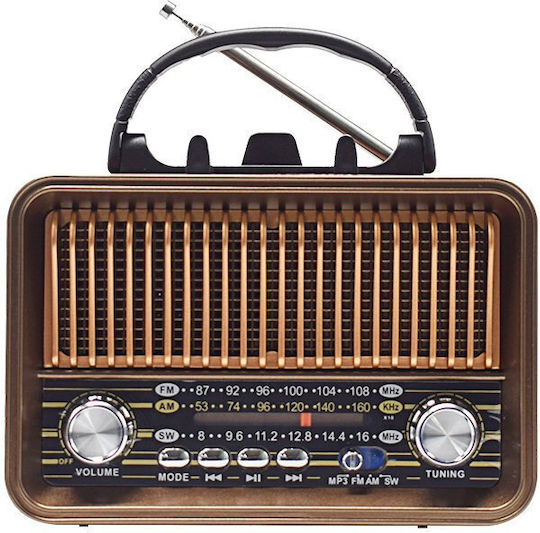 Tracer RTX200 Tischplatte Radio Braun