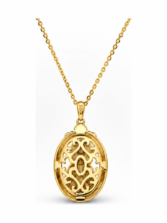Ulysses Silver Pendant Talisman “Saint Paisios” Silver 925 14k Gold Plated Burgundy Enamel Chain Gold Plated Silver 925 Ulysses Silver Pendant Talisman “Saint Paisios” Silver 925 14k Gold Plated Burgundy Enamel Chain Gold Plated Silver 925