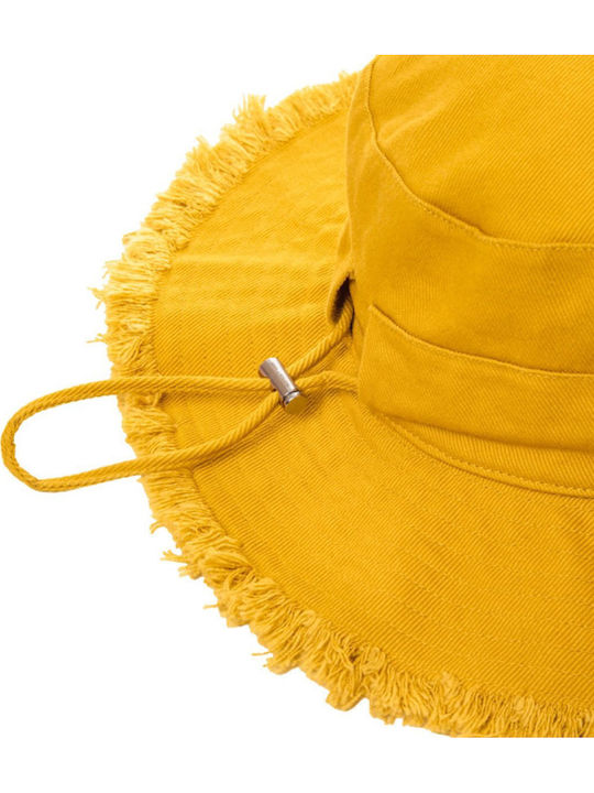 Feel & Touch Women's Bucket Hat Yellow