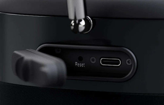 Pinell Tischplatte Radio Batterie DAB mit Bluetooth und USB Schwarz