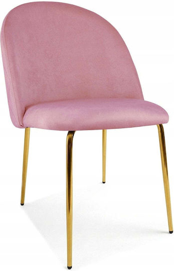 Dining Chair 52x47x46cm Light Pink