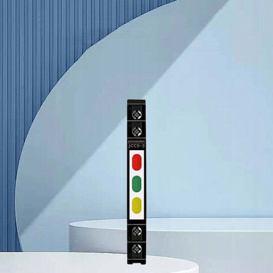 Ff Trifazată Articulată Lampă De Protecție Verde 1/3s Led 230v Lk-bz-703g