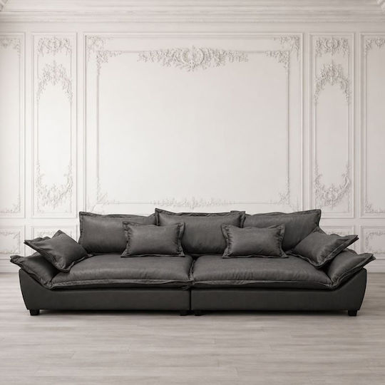 Darby Canapea Cu Trei Locuri Gri Închis 322x110x94cm E9413,1