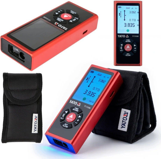 Yato Laser Entfernungsmesser YT-731249 mit 60m Maximale Entfernung