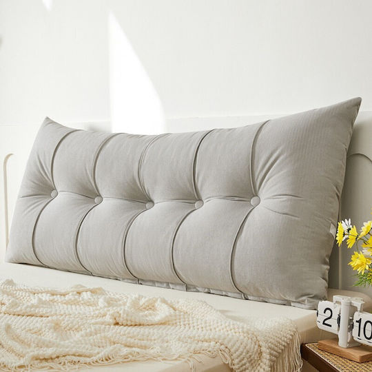 Melinen Fabric Ecru Bed Headboard 150x60cm