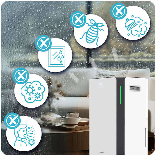 Berdsen BD-532 Dezumidificator cu Compresor și Wi-Fi 20lt