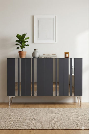 Μπουφές Ξύλινος Καφέ 120x40x75cm