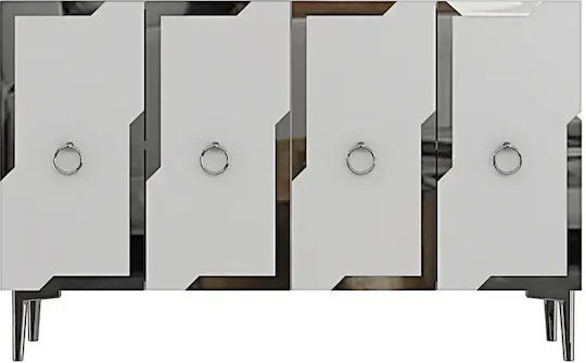Μπουφές Ξύλινος Καφέ 120x40x75cm