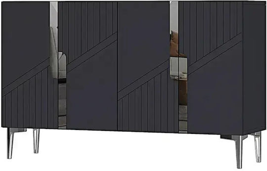 Дървен Буфет Кафяв 120x40x75см