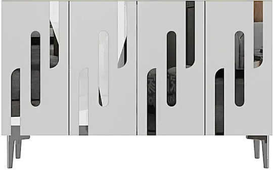 Bufet Din Lemn Ste-021568-V43297 Maro 120x30x75cm