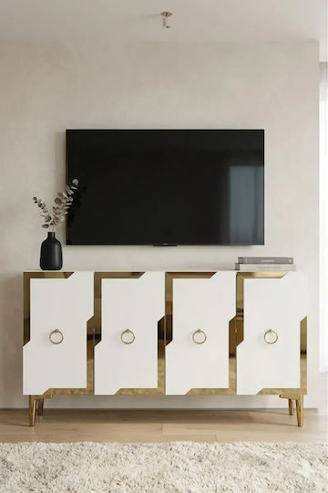 Bufet Din Lemn Ste-021468-V42794 Maro 120x40x75cm