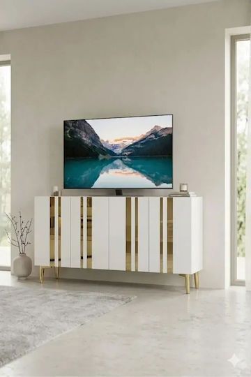 Μπουφές Ξύλινος Καφέ 120x40x75cm