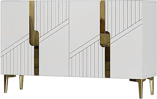 Bufet Din Lemn Ste-021547-V43164 Maro 120x40x75cm