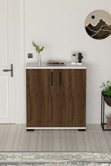 Wooden Sideboard Brown 72x32x79cm Wooden Sideboard Brown 72x32x79cm