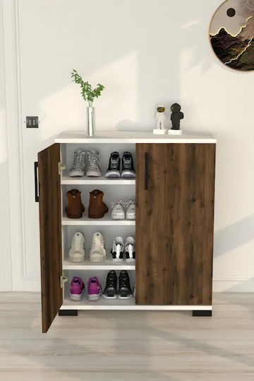 Wooden Sideboard Brown 72x32x79cm