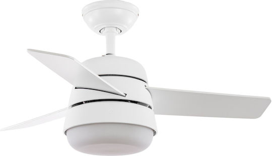Hunter Finley Deckenventilator 91cm Mit Leuchte Frisches Weiß