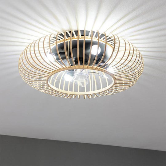 Cecotec EnergySilence Lampaero 600 Natürliche Deckenleuchte 28cm mit Licht Beiges