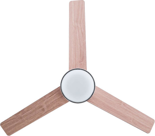 Hunter Finley Тавани Вентилатор 132см с Осветление Brushed Nickel