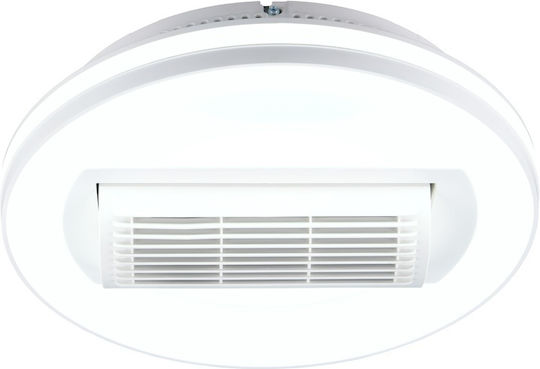 Trio Lighting Kurula Πλαφονιέρα 48cm με Φως Λευκή