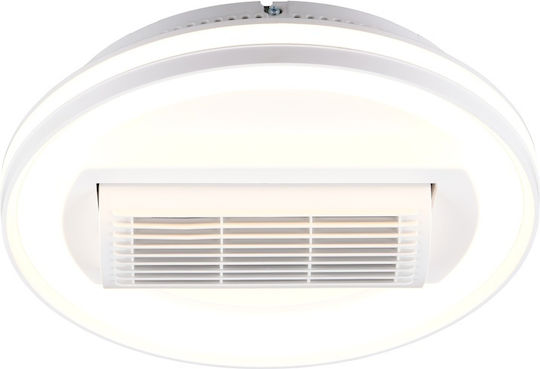 Trio Lighting Kurula Πλαφονιέρα 48cm με Φως Λευκή