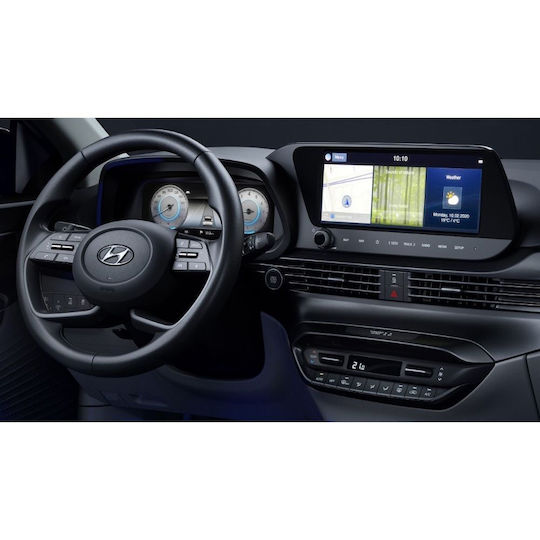Lenovo Автомобилна Аудио Система за Hyundai i20 / Bayon 2020-2026 (Bluetooth/USB/Wi-Fi/GPS/Apple CarPlay/Android Auto) с Touch Screen 10"