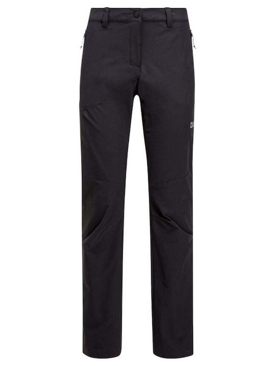 Jack Wolfskin Holdsteig Pantaloni Lungi de Drumeție Pentru Femei Negru