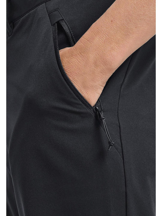 Jack Wolfskin Pico Trail Pantaloni lungi de drumeție pentru femei Negru