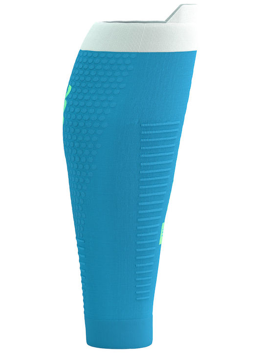 Compressport Mansoane Pentru Επικαλαμίδες De Fotbal Albastru 1 Pereche
